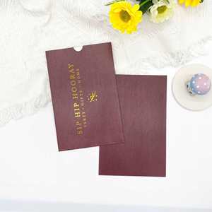 Luxury Black Matte Envelope Logo <b>Gloss</b> A5 Gift Card Envelope Cutting Die - Product Image 5