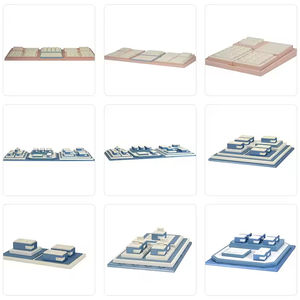 Plateau de présentation de bijoux rectangulaire personnalisé professionnel, nouveau design pour l'emballage en vitrine - Product Image 2