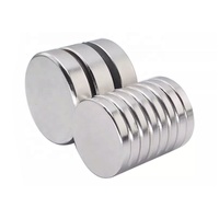N50H N40SH N33UH Disco personalizado Redondo Circular Proveedor dorado Materiales Imanes de neodimio permanentes fuertes