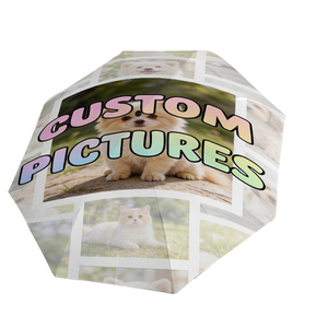 1 Parapluie pliant personnalisé avec <span class=keywords><strong>collage</strong></span> <span class=keywords><strong>photo</strong></span> d'animaux, sans MOQ, cadeau personnalisé avec <span class=keywords><strong>photo</strong></span> de chien, commande unique - Product Image 1