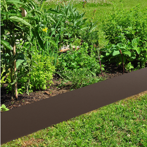 Bordure de jardin en acier Corten, bordure de parterre de fleurs, style Art déco, résistante aux intempéries - Product Image 2