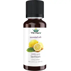 Pure Natural Lemon Essential Oil for air diffuser, wardrobes and body massage to increase energy