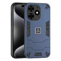 Étui de protection hybride TPU+PC antidérapant 2 en 1 anti-chute pour téléphone portable Itel A06/P55/P55+/A18/A70/A18S/A05S/P40/S23/A37
