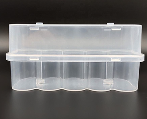 Caja para viales de 10 ml, caja para polvo liofilizado, vacuna para mascotas de PP con tapa, caja de embalaje transparente de plástico, venta al por mayor - Product Image 2