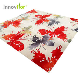 Tapis moderne en laine brodé, grands carreaux, 600x600 100x100, pour maison japonaise, type indien, broderie, prix en gros - Product Image 4