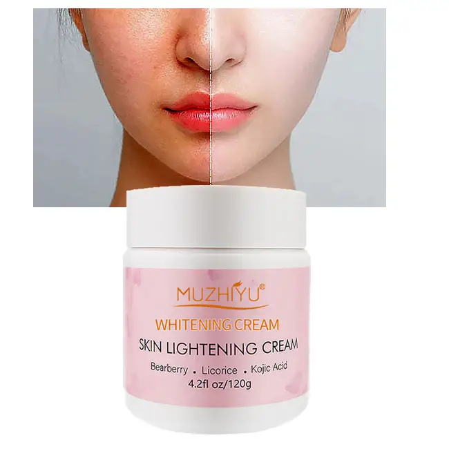 Free Samples Private Label Organic 7 Days Knees Hand Instant Anti Freckle Fast Skin Whitening Face Cream For Black Women