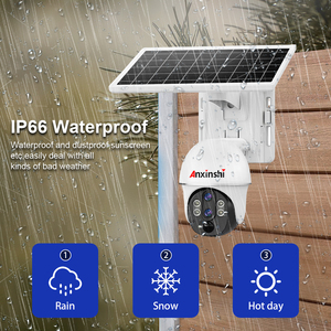 4G Battery <strong>WiFi</strong> Security PTZ Network <strong>Camera</strong> Kits with Bracket IP66 2MP CCTV Solar Panel Live <strong>Camera</strong> - Product Image 5