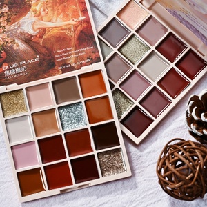 Palette de 16 couleurs de vernis à ongles en conserve solide, couverture complète, Portable, crème, populaire, solide, colle solide - Product Image 2