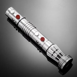 Vente en gros de sabre laser <span class=keywords><strong>Darth</strong></span> <span class=keywords><strong>Maul</strong></span> sabre laser avec sabre oscillant lisse Neo Pixel sabre laser Cosplay à l'exclusion de la lame - Product Image 6