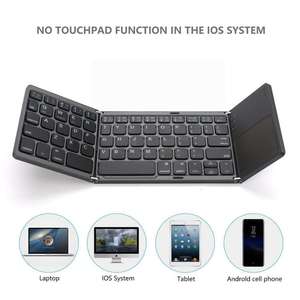 OEM Mini <b>Usb</b> c Foldable Keyboard Ulrra Thin Foldable Invinit Folding Wireless bluetooth Keyboard and <b>Mouse</b> Touchpad - Product Image 3