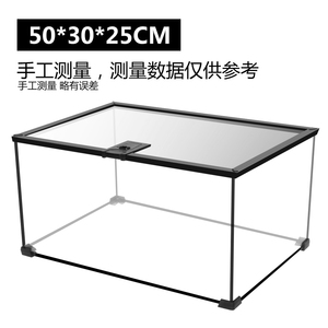 Nomoy Pet Hot Sale Small 50cm Glass Rainforest tank for Chameleon <strong>Reptile</strong> Snake Lizards <strong>Display</strong> <strong>Cage</strong> Plant Terrarium YL-07 - Product Image 5