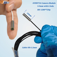 Módulo de Cámara Micro USB 1280*720p Más Rentable con Fuente de Luz Integrada, Imagen en Tiempo Real Full HD, Módulo de Cámara OV9734