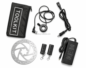 Batería de 10.4Ah 36V para bicicleta eléctrica, motor de rueda delantera de 26/27.5/29 pulgadas, <span class=keywords><strong>kit</strong></span> de rueda DIY <span class=keywords><strong>iMortor</strong></span> 4.0 antirrobo de 5 modos - Product Image 6