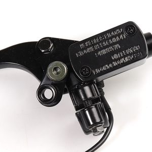 Maître-cylindre hydraulique à levier, filetage 8-10, universel, pour pompe de frein avant/arrière de moto, frein à disque, droitier - Product Image 1