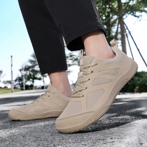 Chaussures de sport en maille confortables et respirantes, idéales pour les activités de plein air, le team building et les compétitions, chaussures décontractées à bout large, chaussures pieds nus - Product Image 2