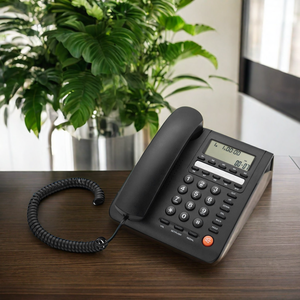 <span class=keywords><strong>Téléphone</strong></span> analogique PSTN RS-M59 OEM&ODM avec écran LCD 16 bits, rétroéclairage bleu, contrôle du volume des sonneries <span class=keywords><strong>à</strong></span> 4 niveaux, <span class=keywords><strong>téléphone</strong></span> <span class=keywords><strong>fixe</strong></span> filaire, 37 numéros de composition rapide - Product Image 2