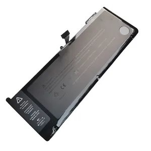 Bateria de laptop a1321 mc723 a1382 a1286 a1321 mc371, bateria de substituição 10.98v 73wh 6 celular para macbook pro 15