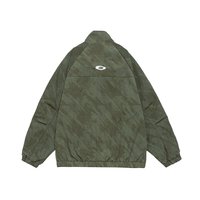 Veste en nylon pour homme à col montant, légère, séchage rapide, fermeture éclair, décontractée, grande taille, coupe ample, 6XL 7XL