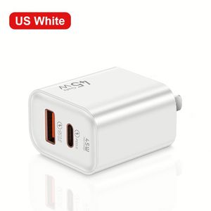 Hot <b>Usb</b> C Quick Charge Qc3.0 EU US <b>Plug</b> Wall Power Adapter Gan PD 45W Fast Portable Cell Phone Charger - Product Image 2