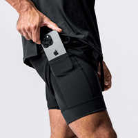 Heren Shorts Jogging Hardloop Gym Sport Ademend Fitness Workout Korte Broek Mannen Casual Kleding