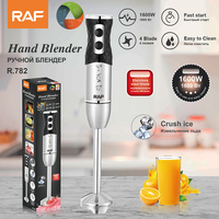 RAF nouveau design démarrage rapide 4 lames vitesse Variable facile à nettoyer écraser la glace Portable maison utiliser mélangeur à main