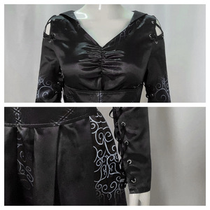 Cutting Edge Bellatrix Lestrange Cosplay Dress M Size Black Women Tv Movie <b>Costume</b> - Product Image 4
