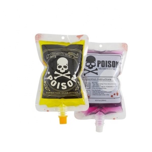 20 piezas 150ML DIY Halloween sangre bolsa reutilizable vampiro jugo bebida bolsa Halloween fiesta favores - Product Image 6