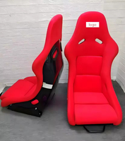 Asiento Deportivo Recaro Pole Position de Velour, Universal para Autos, Diseño Personalizado