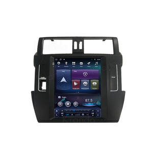 Krando 10.4 pouces Tesla Style écran audio de voiture pour <span class=keywords><strong>Toyota</strong></span> <span class=keywords><strong>Land</strong></span> <span class=keywords><strong>Cruiser</strong></span> Prado 150 <span class=keywords><strong>2010</strong></span> - 2017 unité centrale de voiture Android DSP intégré - Product Image 1