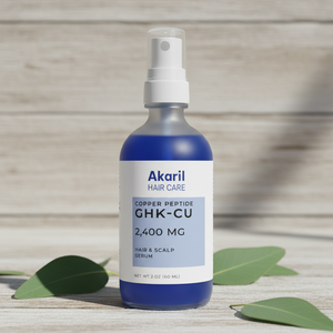 Sérum capillaire et cuir chevelu bio végétalien au cuivre GHK-CU 2400mg 60ml – Nourrissant en profondeur, réparateur et brillant - Product Image 3