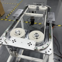Mise à niveau de l'automatisation industrielle |   Cadre en aluminium durable, design réglable, ceinture, rail incurvé