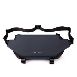 Sac de Poitrine Bandoulière de Voyage pour Homme, Sac Banane Extérieur Étanche avec Fermeture Éclair Grande Capacité, Sac de Taille de Luxe Antivol pour le Sport - Product Image 3