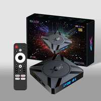 ENY para M300 Amlogic S905X5M Android 14 4K Smart TV Box 4/32GB 2.4G/5GHz WiFi Streaming