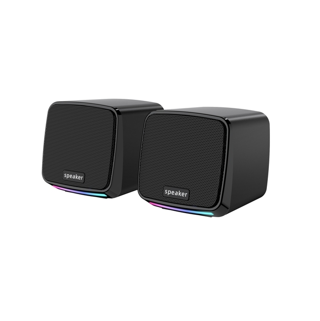 Havit SK764 Best Gaming Computer Pc Speakers With USB 2.0 Wired RGB Led Light for Laptop