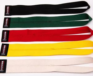 Ceinture d'assistance pour haltères, barres parallèles, soulevé <span class=keywords><strong>de</strong></span> terre, fitness, musculation, force <span class=keywords><strong>de</strong></span> préhension, tractions – Lot <span class=keywords><strong>de</strong></span> deux WS6026 - Product Image 3