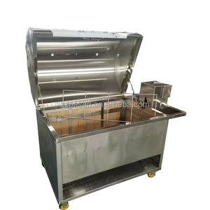 Máquina de Rodizio Brasileño de Acero Inoxidable, Máquina Eléctrica de Shawarma 220V, Nueva Parrilla Giratoria de Gran Capacidad para Asar Cordero <span class=keywords><strong>Entero</strong></span> - Product Image 6