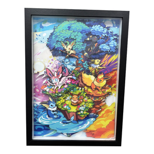 YZ - Juego de Cartas Coleccionables de Arte Cómic, Cartas de Arte Chino, Cartas de Papel Tallado Estilo Pokémon, Caja de Sobres, Juego de Mesa, Regalo para Niños - Product Image 4