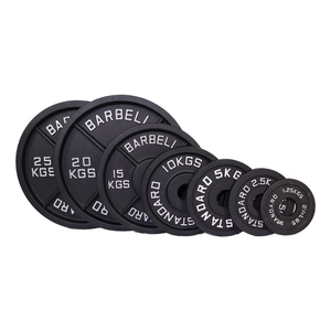 Ensemble de plaques de poids en <span class=keywords><strong>fonte</strong></span> standard pour haltères de musculation, plaques de musculation pour la force athlétique, plaques bumper pour l'entraînement en salle de sport - Product Image 3