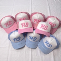 Casquette Trucker en Mousse à 5 Panneaux Bicolore avec Dos en Maille, Bordure en Corde, Broderie 3D en Relief Personnalisée, Logo Patch Camouflage – Casquettes en Gros pour Marques