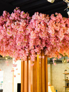 Plantas Artificiales Colgantes para Techo, Flores Artificiales, Decoración para Techo, Venta Directa de Fábrica - Product Image 5