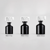Diffuseur de parfum en verre minimaliste LF 50ml 100ml 250ml à diffusion longue durée, sans alcool, pour le bureau, la maison, la décoration, cadeau d'entreprise