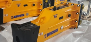 Martillo Hidráulico SOOSAN SB 81 de Alta Calidad para Excavadoras de 18-26 Toneladas, Nuevo, con 1 Año de Garantía - Product Image 2