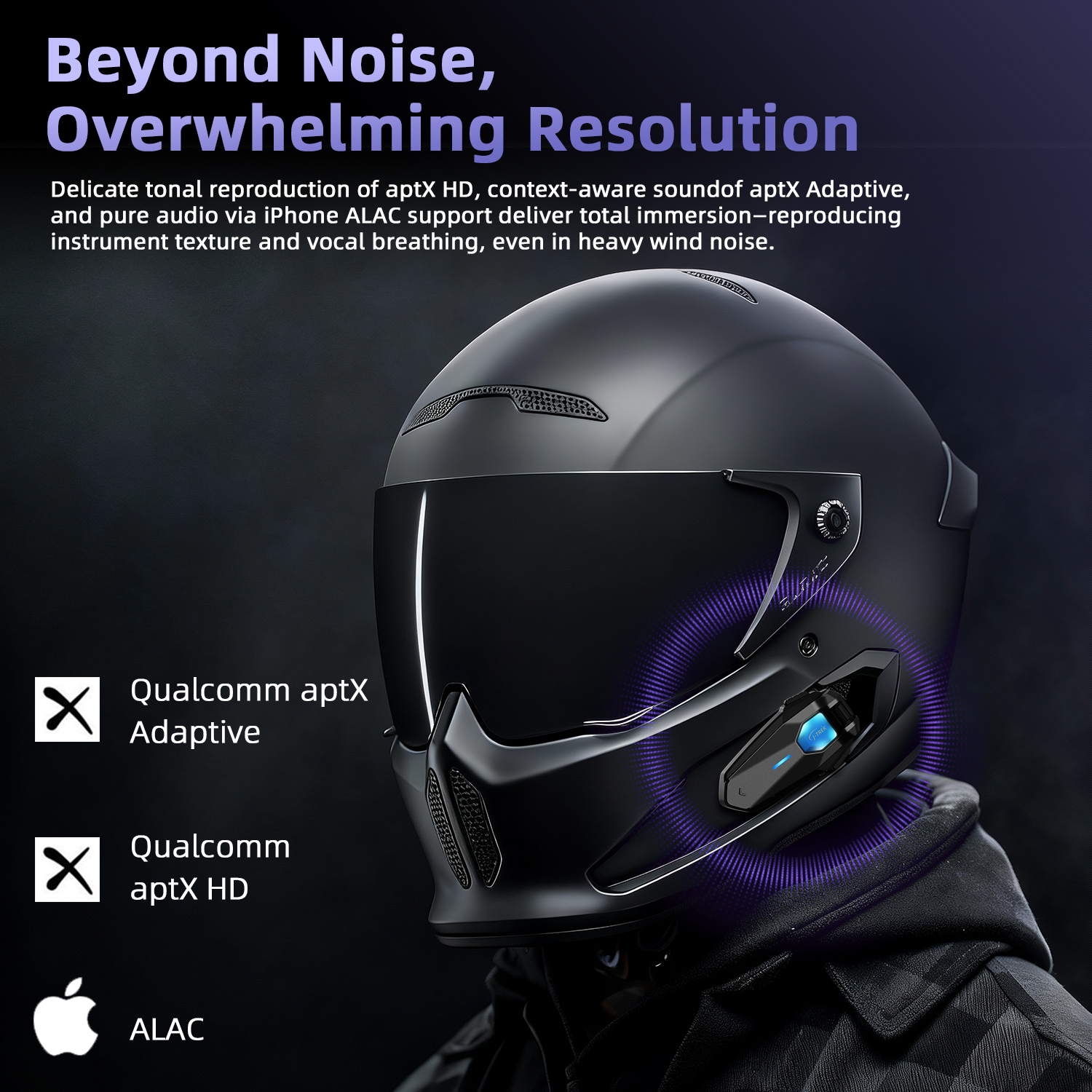 J-TREK JX09 Pro IP67 Waterproof for V5.4 Motorcycle Headset