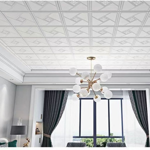 Offre Spéciale : Sticker Mural 3D en Mousse Auto-Adhésif Effet Rustique pour Plafond de Chambre, Décoration Chaleureuse, Ignifuge, pour Mur de Fond - Product Image 1