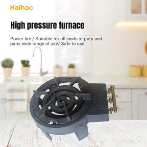 पोर्टेबल मिनी उच्च दबाव गैस बर्नर कास्ट आयरन आउटडोर कैंपिंग वॉक स्टोव घरेलू खाना पकाने के लिए इग्निशन स्विच के साथ - Product Image 4