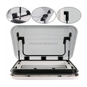 Tragaluz de aluminio RV con luz LED Buena calidad Camper Van Trailer Techo Ventana Tragaluz - Product Image 6