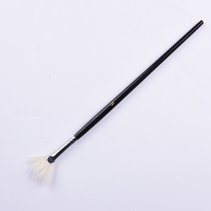 Ensemble de Vrais Poils D'animaux En Forme De Ventilateur Pinceau Pour Aquarelle Peinture À <span class=keywords><strong>L</strong></span>'huile - Product Image 4