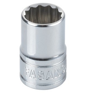 ประแจกระบอกฟาซาโน 12 มม. 6 จุด โครเมี่ยมวานาเดียมสตีล เครื่องมือซ่อมรถยนต์ - Product Image 1