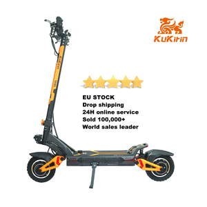 Nuevo Modelo 2023, Scooter Eléctrico de 52V 23AH 2400W con Doble Motor y Neumáticos Anchos, Disponible en Almacén de la UE, Scooter Potente KuKirin G3 Pro Kukirin G3 Pro Fat T - Product Image 1