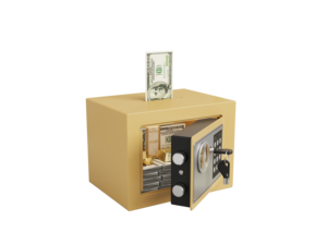 Mini-coffre-fort électronique numérique intégré pour dépôt de clés, monnaies et objets de valeur, avec verrouillage temporisé, pour bureau et domicile - Product Image 4